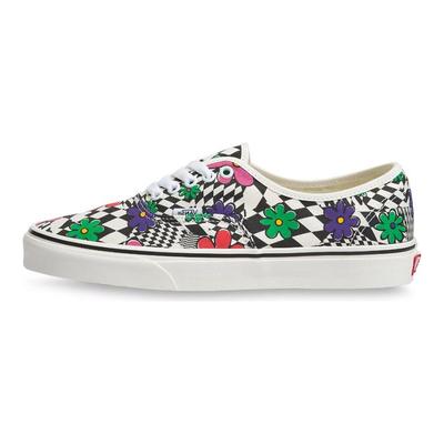 Authentic Floral Checkerboard Unisex Sneakers White Marshmallow VN0A348A40G
