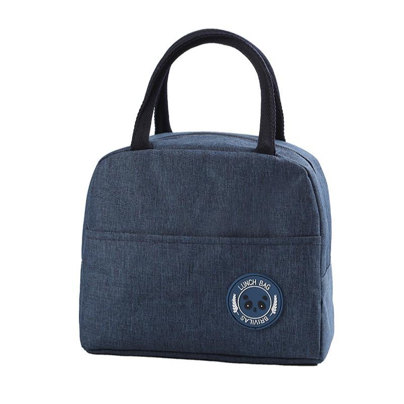 Waterproof Cationic Thermal Lunch Bag - Insulated Bento Container with Ice Pack.