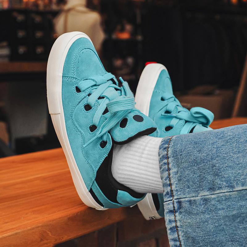 Autumn new couple niche design canvas board shoes bread casual trendy shoes