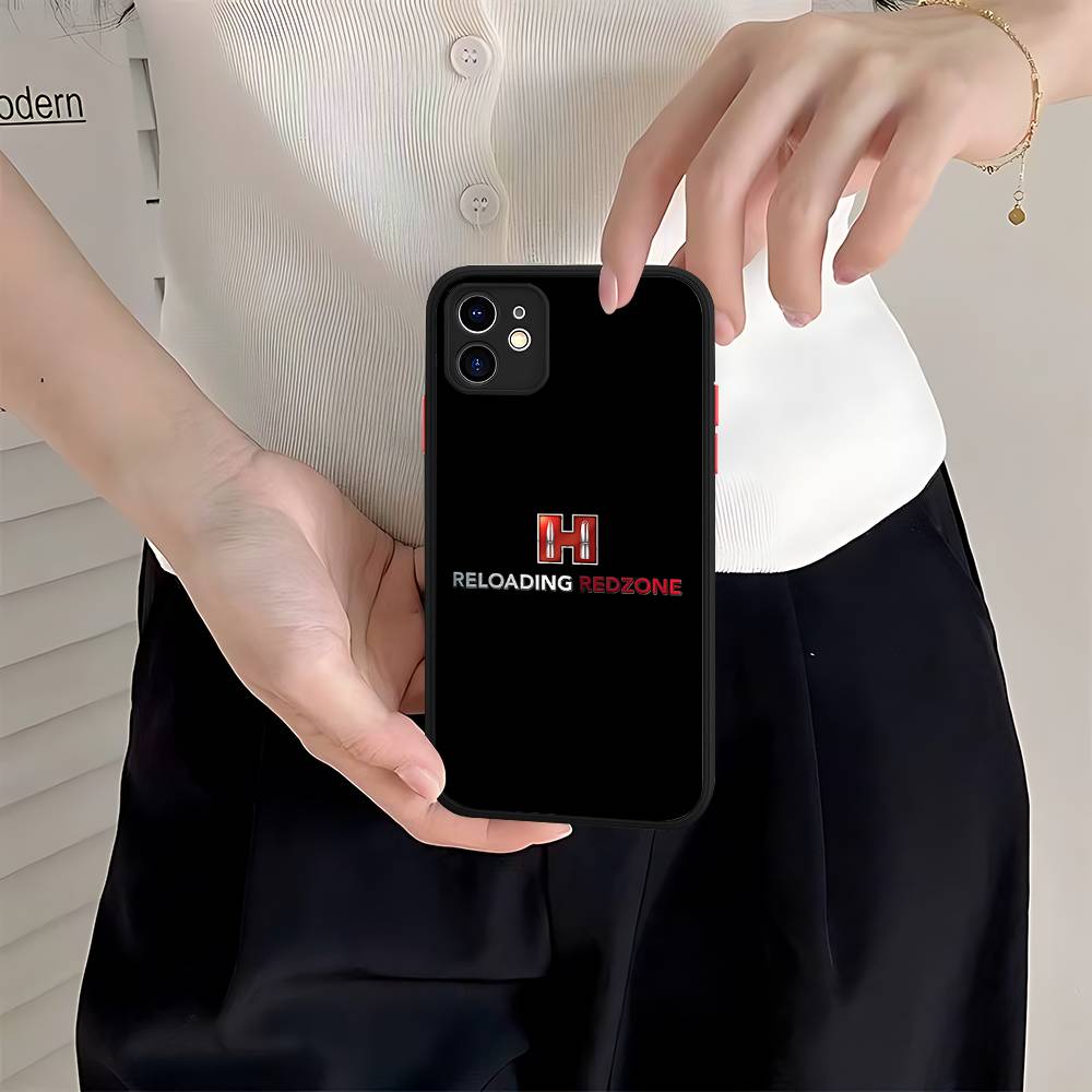 Hornady Logo Phone Cases For IPhone 16 15 14 Plus 13 12 11 Pro Max Matte Oft Bumper Phone Cover
