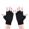 1 Pair Breathable Anti Slip Half Finger Gloves for Outdoor Cycling Climbing Sports(Black)