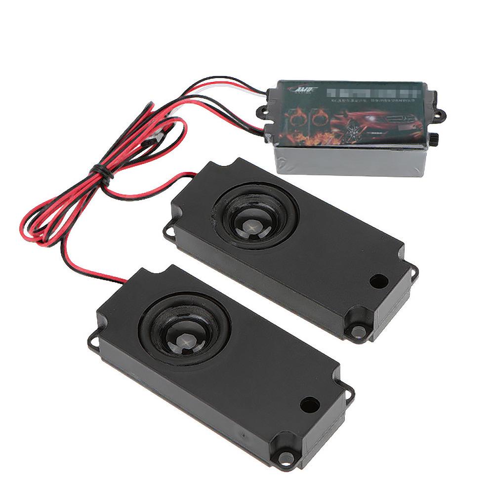GoolRC  Second Generation Cool Throttle Linkage Groups Engine Sound Simulator With 2 Speakers for