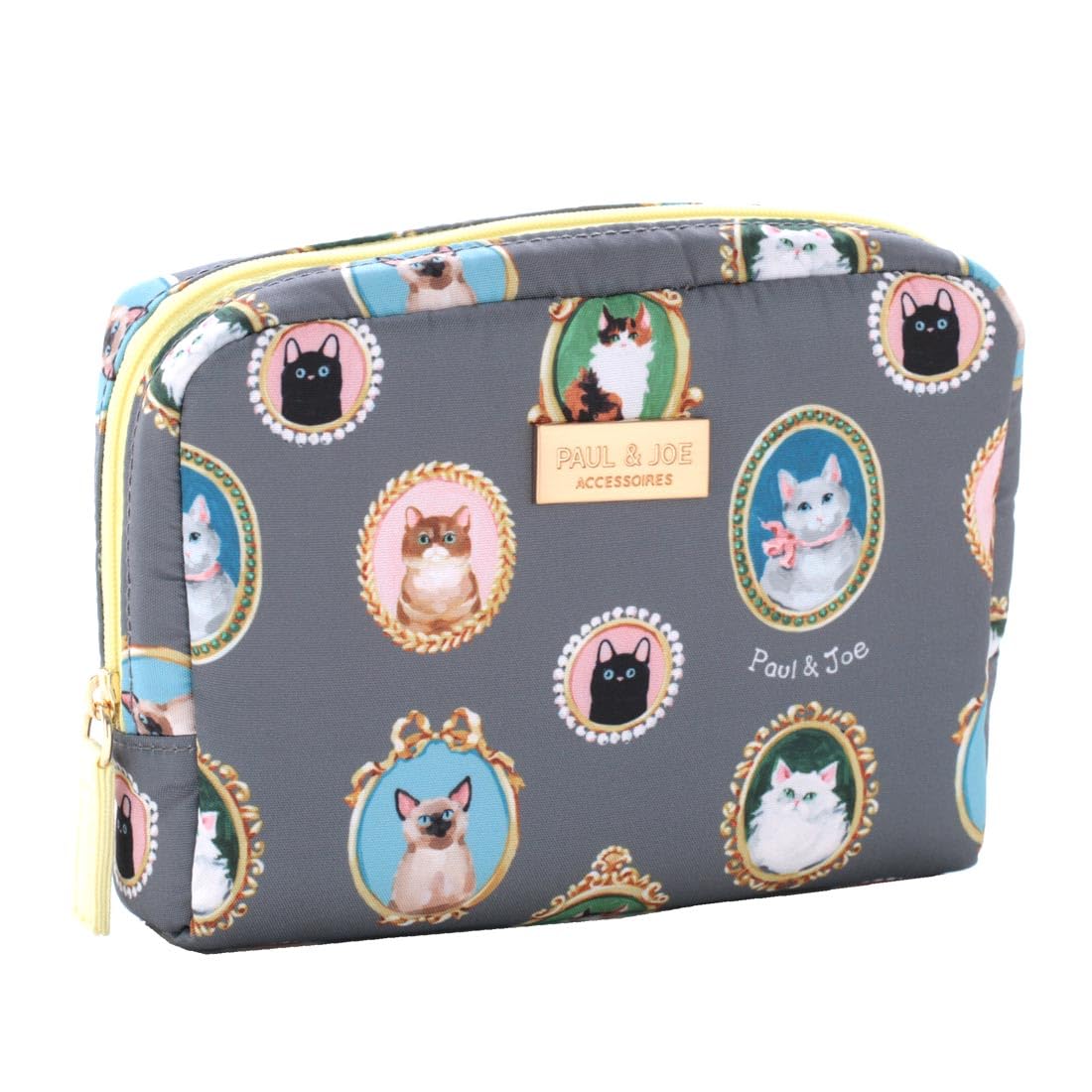 

PAUL JOE ACCESSOIRES Pouch Museum Collection Cameo Art & (Paul & Joe) (Gray) 001117-0003-01