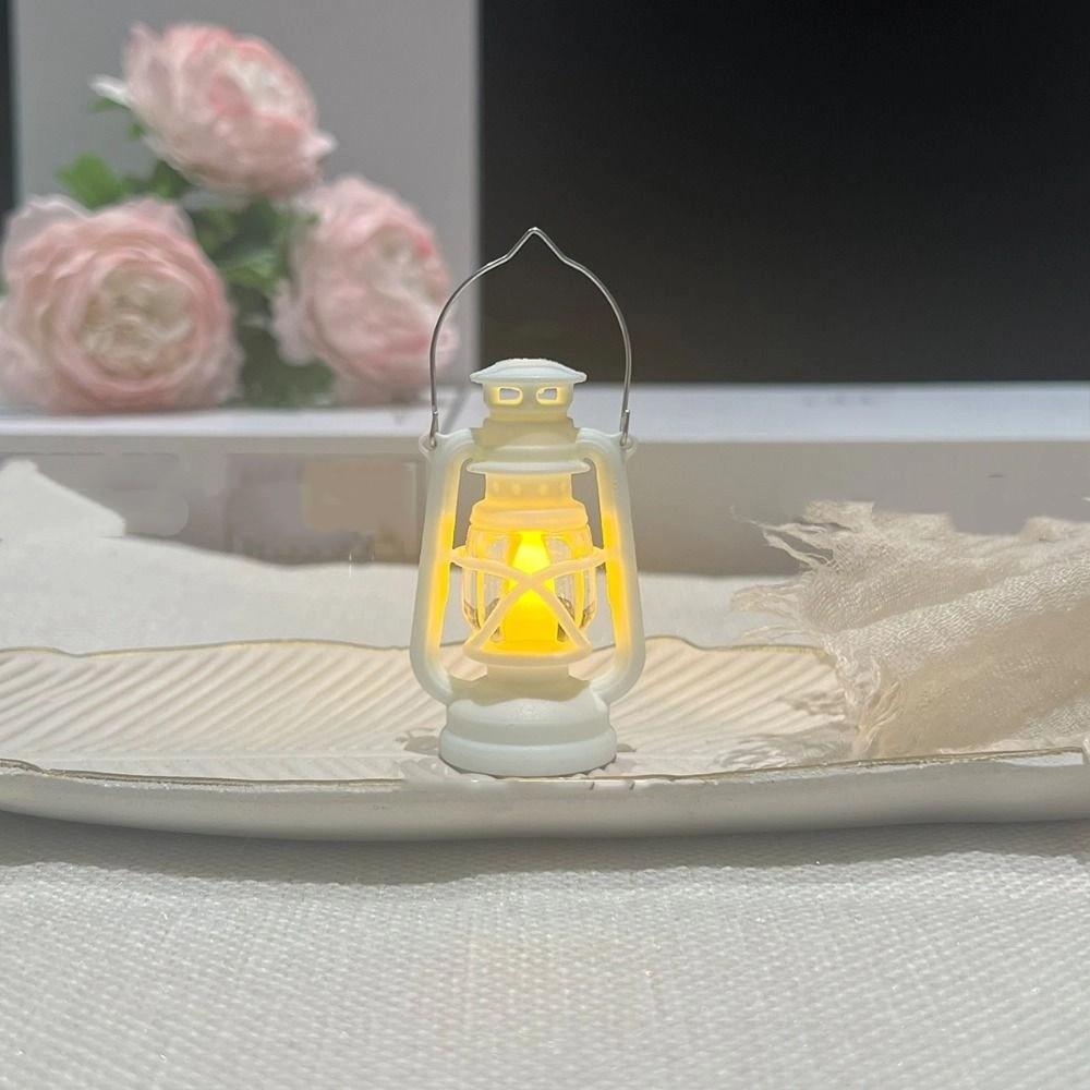 Flameless Mini Square Night Lights Creative Outdoor Hanging Small Lanterns Wedding Decor