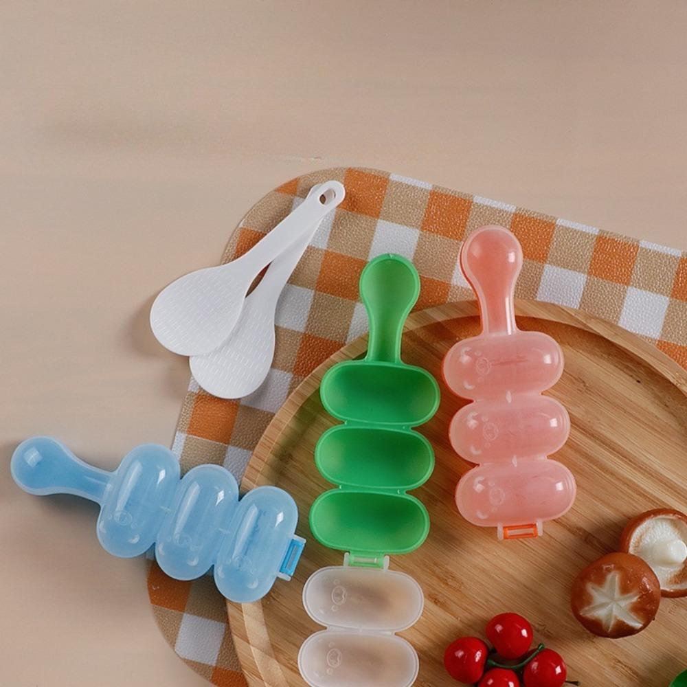 2pcs/set Shake Le Rice Ball Mold Children's Feeding Artifact Baby Supplementary Food Tool Rice Ball Artifact