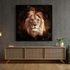 Digital Art Lion Painting Print Modern Abstract Canvas Poster Creative Animal Picture for Living Room Home Wall Decor Cuadros