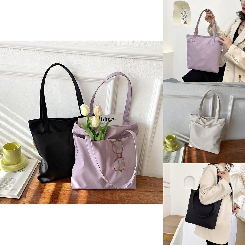 Stylish Canvas Tote Bag 2021 New Design For College Students With Sweet Fresh Style