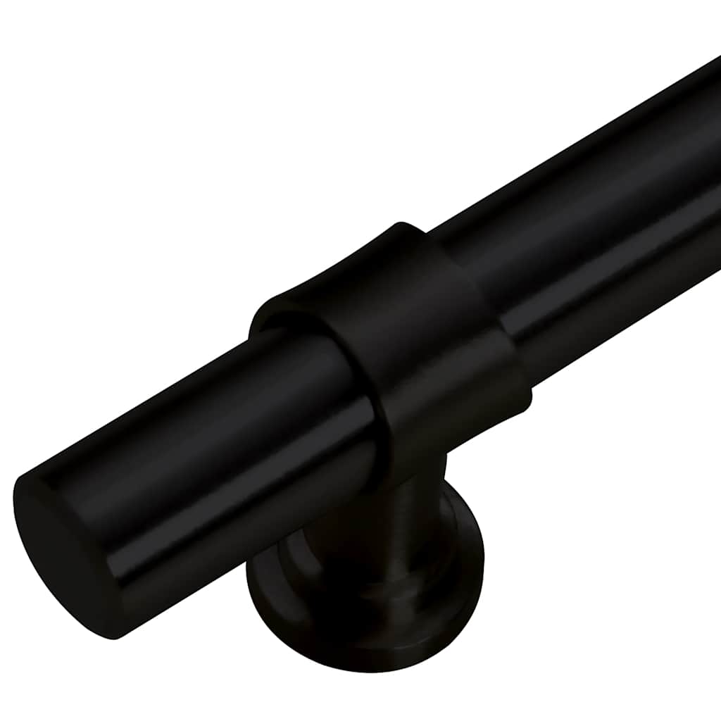 Furniture Handles 5 pcs Black 320 mm Stainless Steel
