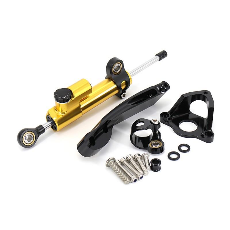 Honda CBR600RR Steering Damper Stabilizer With Titanium Stem Sportbike Racing Street Use