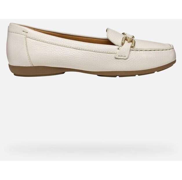 Women's Shoes Geox Annytah Moc Off-white