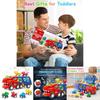 Exciting Double Layer Dinosaur Transport Truck With Lights Sounds And Inertia Features