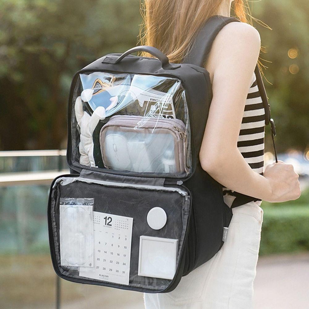 Waterproof Charger Cable Organizer 1/2/3 Compartment Digital Accessories Case Cosmetic Storage