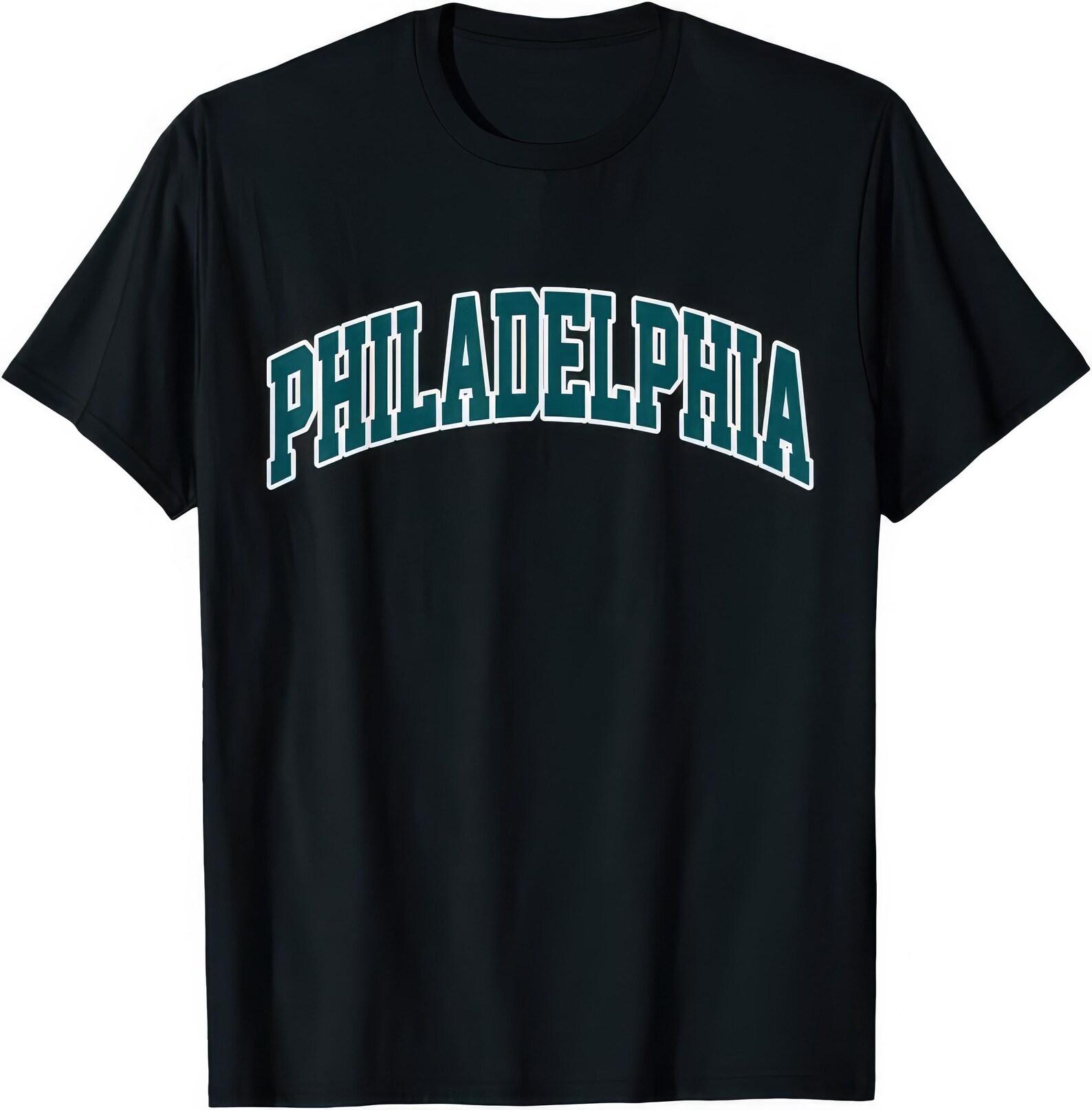 Vintage Philadelphia Retro T shirt Classic City Graphic Tee Timeless Style Gift M