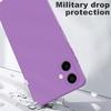 Coque de Protection - BOOLING - Samsung Galaxy A07 - Silicone Liquide Souple Slim Léger - Violet