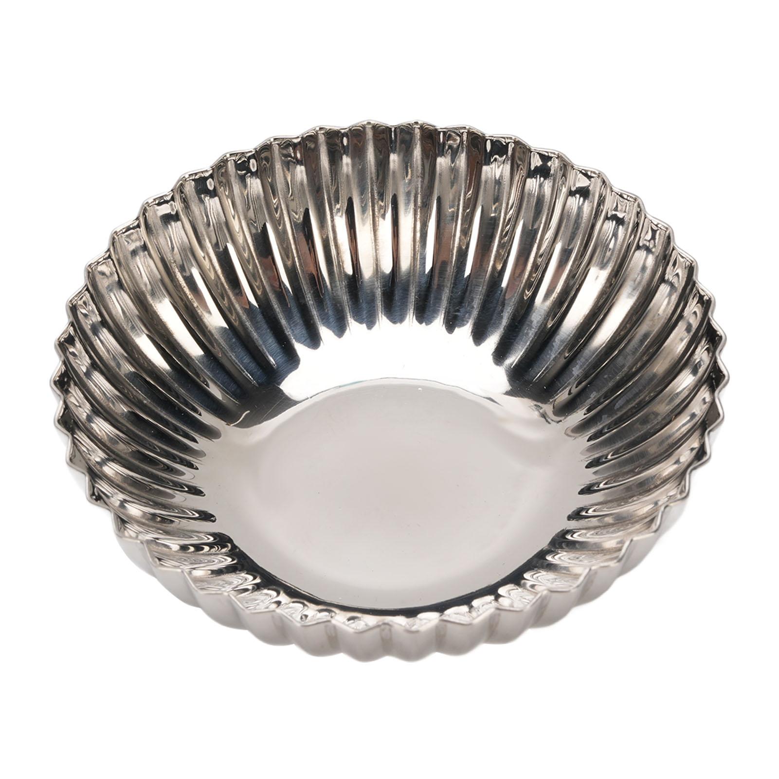 

Десертная миска из нержавеющей стали, многоразовая, контейнер для салата и десерта, для мороженого, йогурта, пудинга, 10,7x4x5,5 см