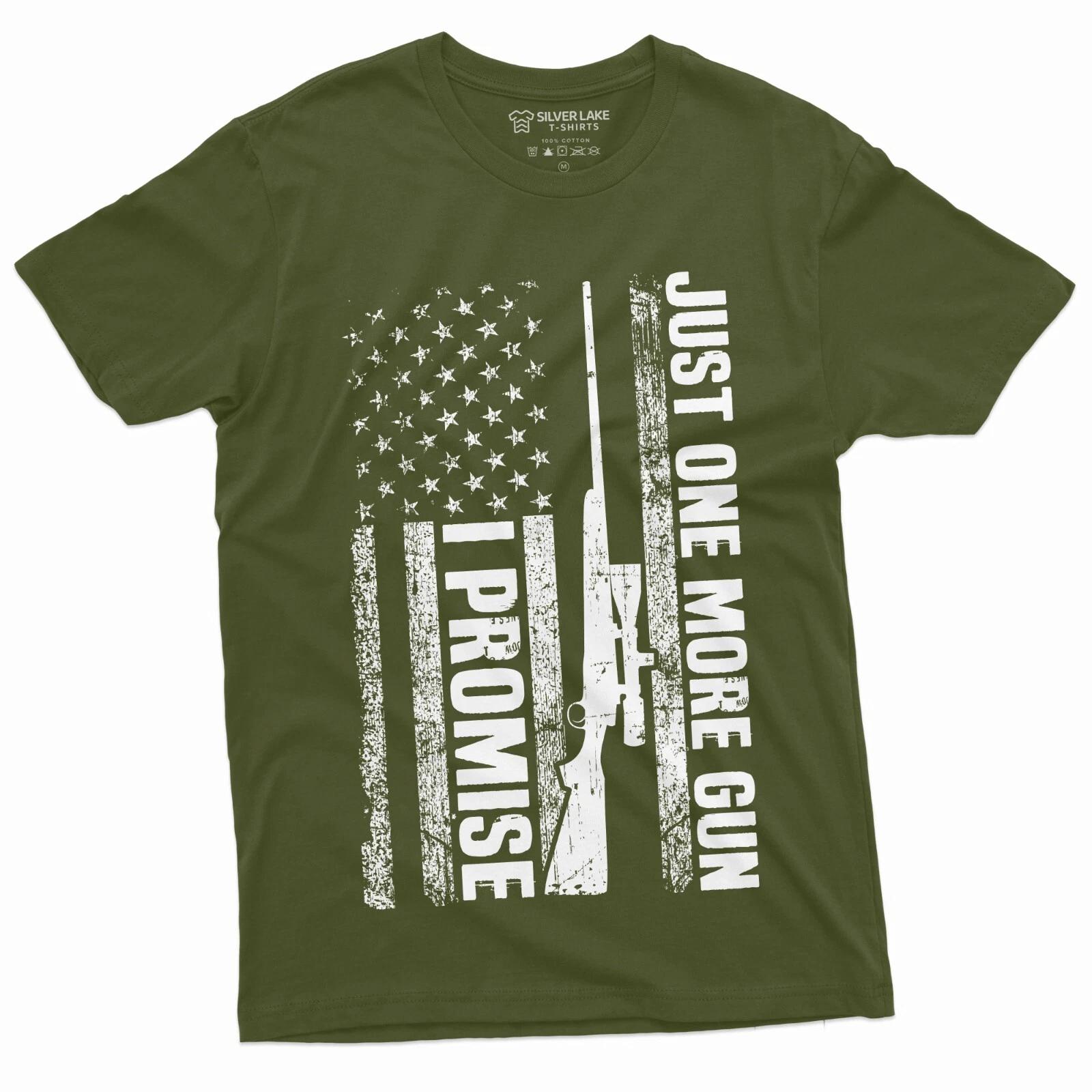 Men s Pro Gun T-shirt One more Gun USA Patriotic 4th of July Shirt 2nd amendment XXL