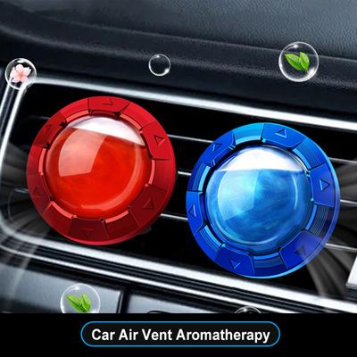 Car Air Outlet Aromatherapy Air Freshener Liquid Perfume Diffuser Rotating Outlet Fragrance Long Lasting Interior Decoration