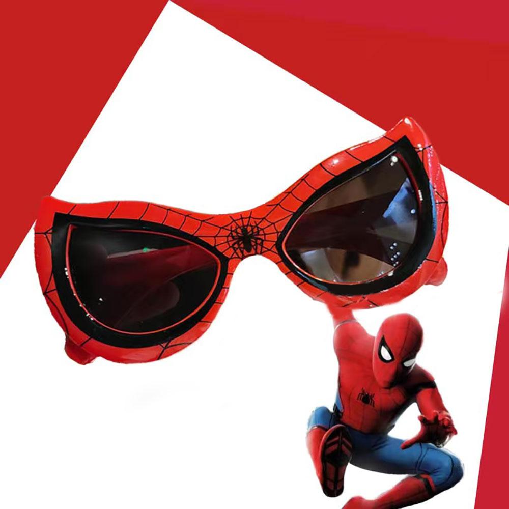Červené dětské sluneční brýle s UV ochranou pro Spider-Mana