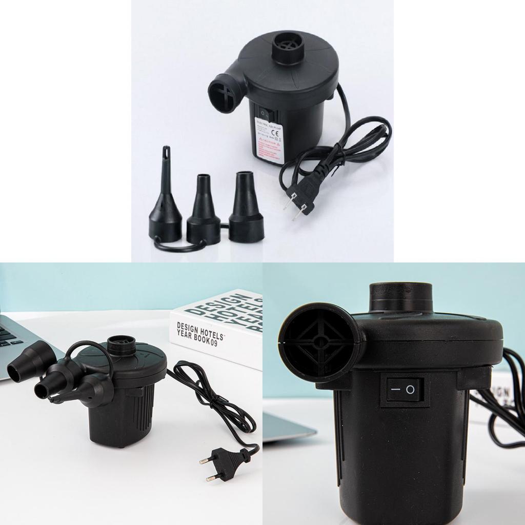 Electric Air Pump For Home Use And Camping With Abs Material And Portable Design