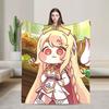Trickcal Chibi Go Game Soft Blankets Camping Plush Throw Blanket Graphic Home Decor Flannel Bedspread Sofa Bed Cover