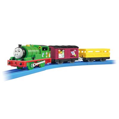 TAKARA TOMY Plarail Thomas Plarail Brinquedo de Entrega Postal para Crianças de 3 Anos ou Mais TS-15 Trem do Percy,