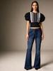 Vintage Spicy Girl Flare Pants: Slimming Elastic Denim Jeans for Women