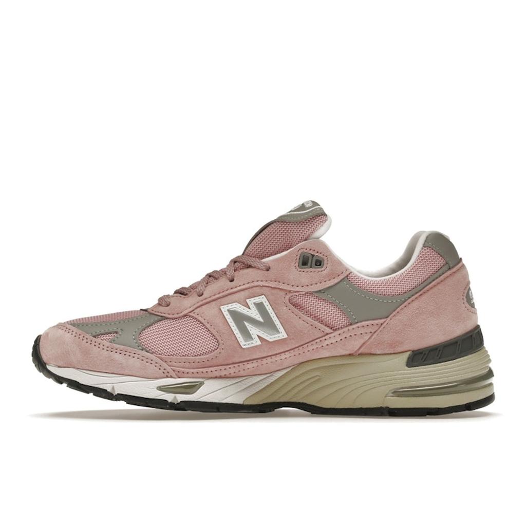 New Balance 991 Hergestellt in England Rosa Damen Sneaker Grau W991PNK