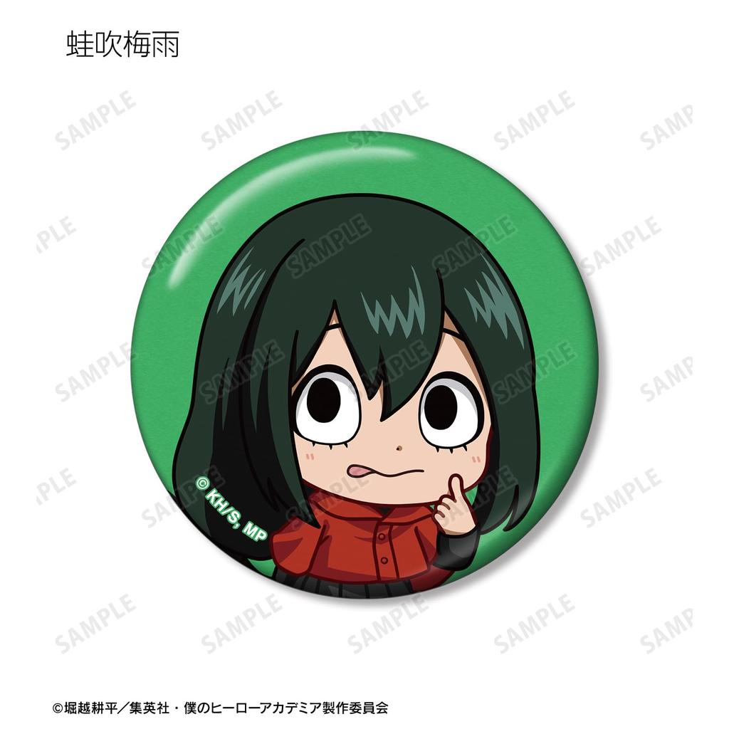 My Hero Academia" Trading Chibi Character Red Casual Clothes Ver. Metallic Can Badge Box of 15