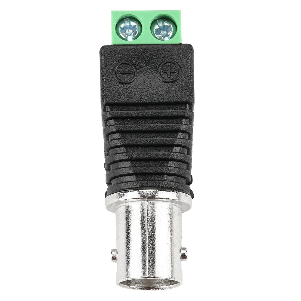 10 Stück Grün Koaxial BNC Buchse Kabelanschlussklemme Adapter CCTV Video Balun Kamera