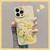 Film Yellow Oil Painting Rose for iphone17PROMAX Mobile Phone Case 15 Apple Huawei P80 Xiaomi