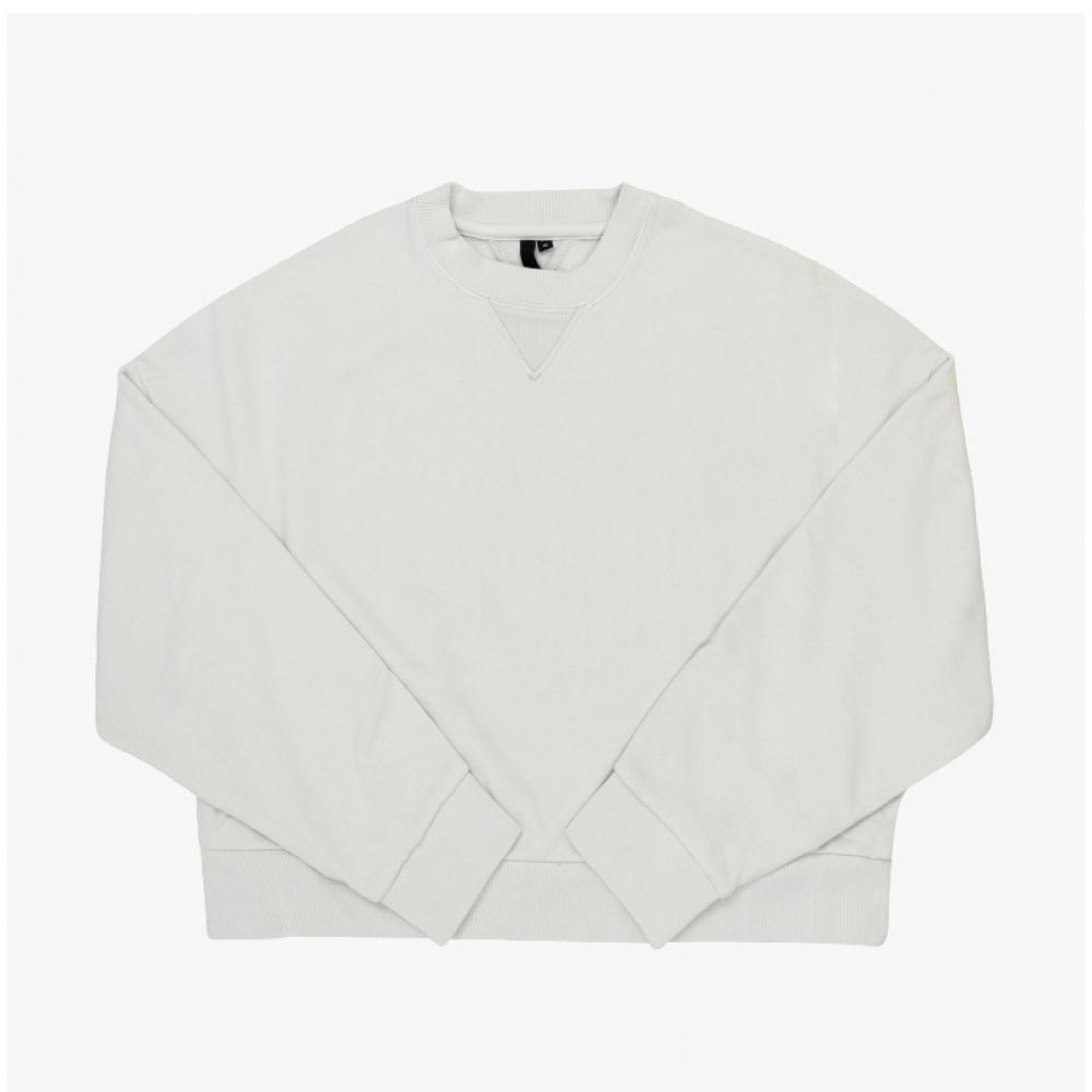 Entire Studio Es2126ri  Box Crew Rice  Box Common Sweatshirt