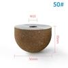 Flowerpot Arc Stones Engraving Internal Hole Diamond Brazed Polishing Wheel Mushroom Grinding Head