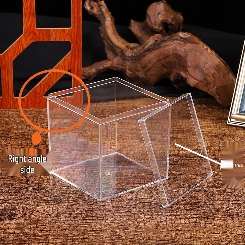 Clear Square Acrylic Candy and Slime Box for Weddings
