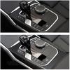 Carbon Fiber Car Gear Shift Frame Cover Sticker For BMW 3 Series G20 -