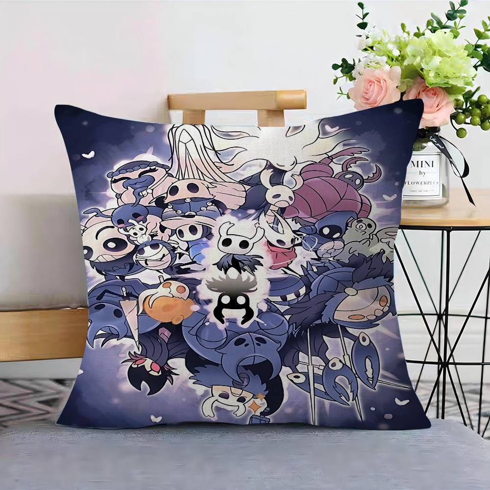 Game Hollow Knight Cushion Cover Pillow Cover Decor Pillowcase Printed Cushion Case For Couch