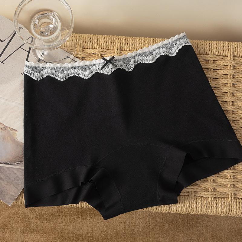 Women's Summer Thin New Lace Cotton Grade 10A Anti Bacterial Crotch Flat Angle Underwear