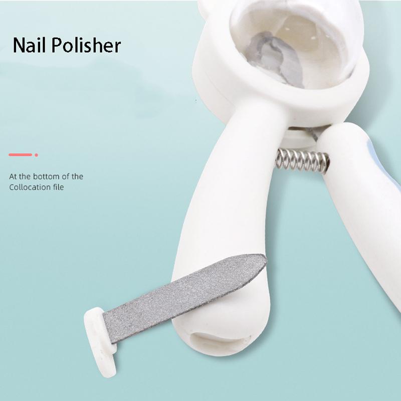 Stainless Steel Pet Nail Clipper Care Tools Pliers Grooming Trimmer Scissors for Cats Cleaning Dogs Supplies Polisher