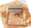 Diumy Kalimba Thumb Piano, 21 Keys, Transparent Crystal Kalimba, Musical Instrument Gift, Cute and Popular, Perfect for Beginners, Gift, 21 Tones, 1