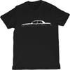 Marauder Silhouette T-Shirt Performance Sedan Outline Tee,men&women Unisex T-shirt