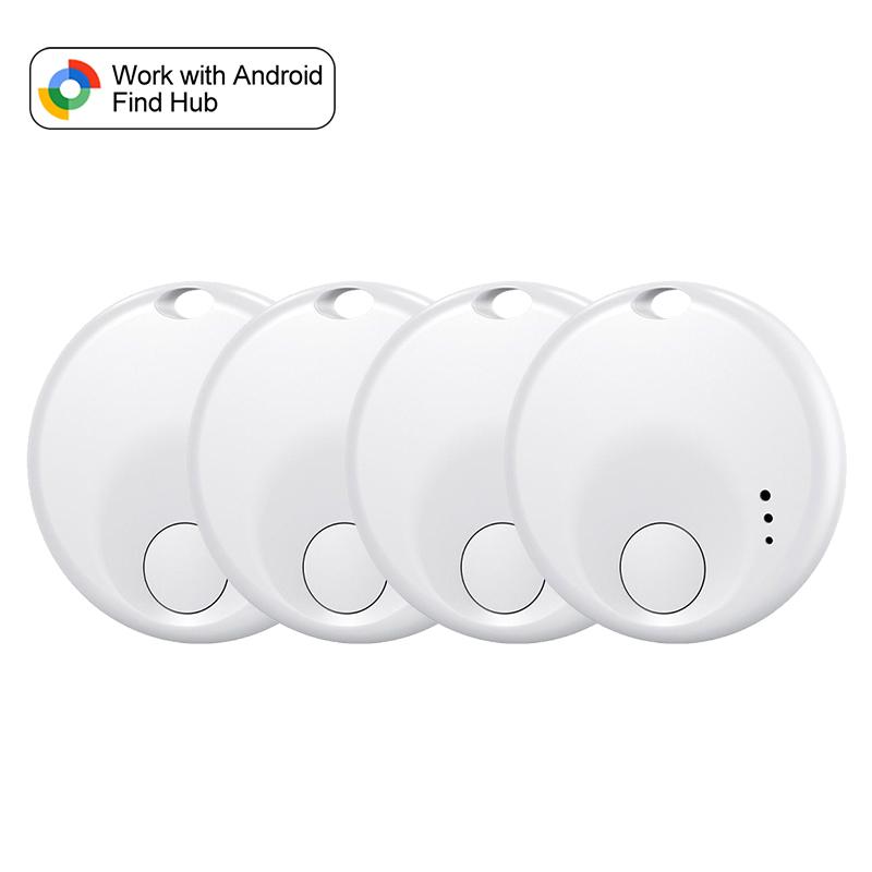 1-4 Pack Smart Location Tag Android Anti-Lost Item Finder Bluetooth Locator GPS Tracker For Pet keys Works With Google Find Hub