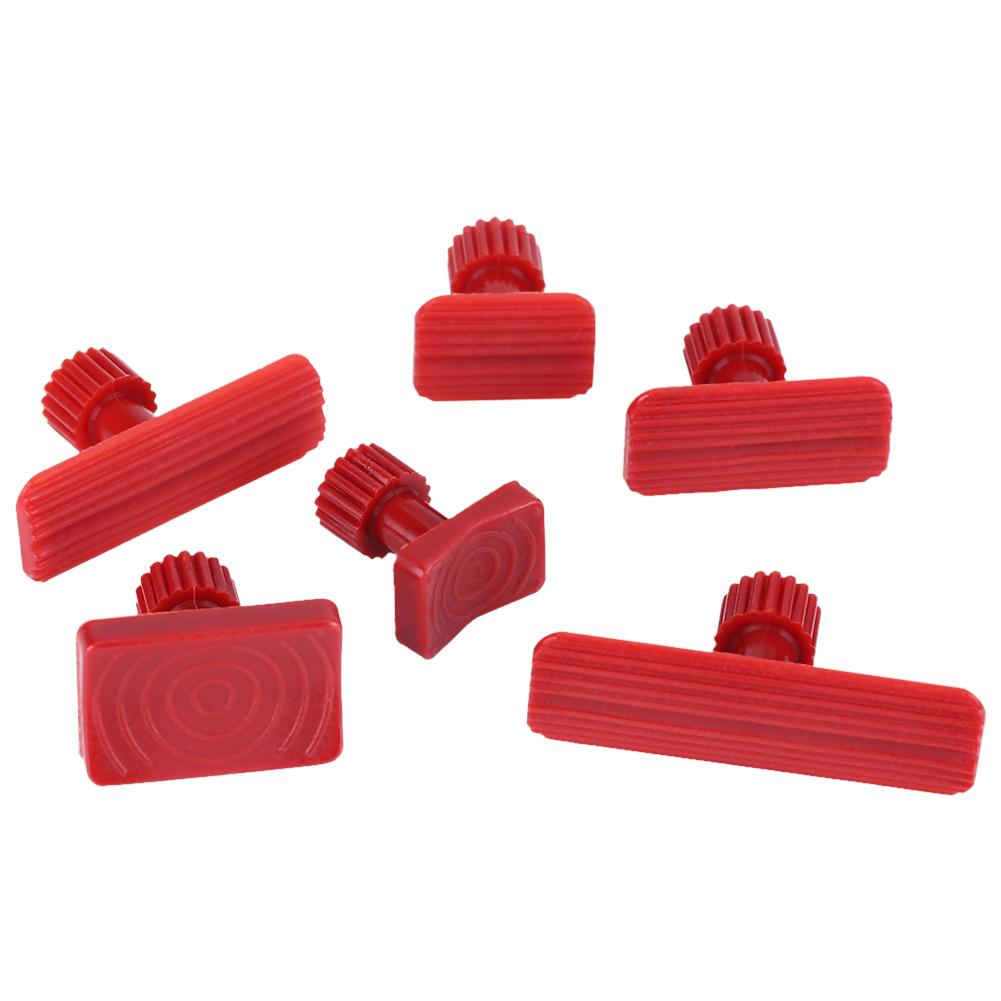 6Pcs Car Auto Body Dents Removal Pulling Tabs Paintless Dent Repair Tools