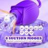 Rose Vibrator Toy for Women Clitoral Sucking Vibrator G-spot Thrusting Dildo Clit Nipple Sucker Vibrater Female Couple Sex Toys