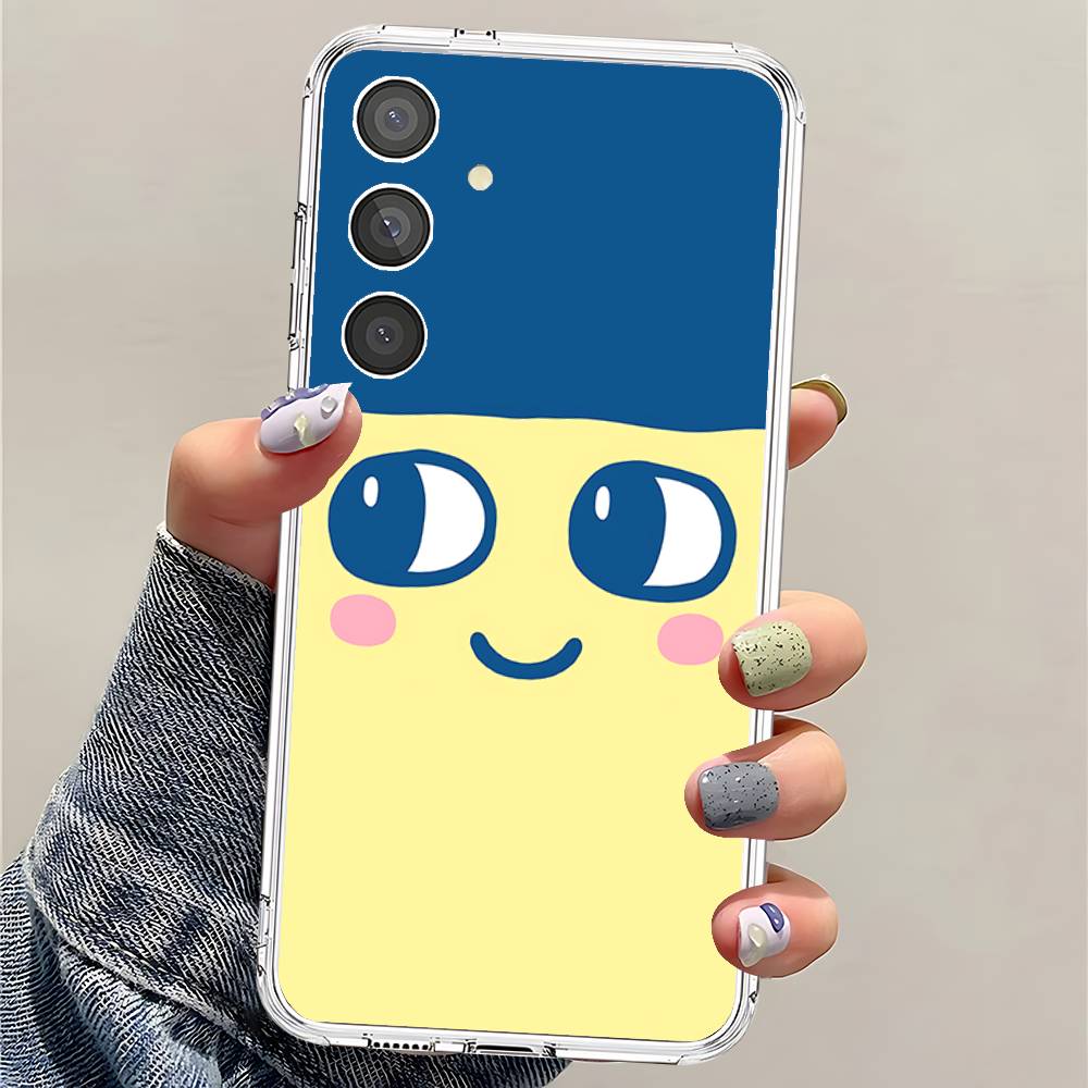Cute T-tamagotchi-S Anti-Fingerprint Transparent Phone Case For Samsung Galaxy A52,A12,A51,S24,S23,S22ULTRA,S21 Edge,S20LITE,Plu