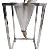 Cono Matador de Acero Galvanizado Cono Sujetador de Pollo para Sacrificio Seguro y Rápido Durante el Procesamiento de Aves de Corral