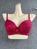 1011 new underwear women gather lace bra upper support medium mold cup close breast anti-sagging underwear