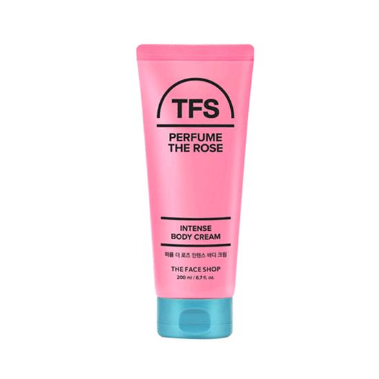 The Face Shop Perfume The Rose Intense Body Cream 200 ml/ Body Care, Moisturizing, Korean Cosmetics, Kbeauty