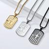 2026 Cross Army Necklace European and American Sweater Chain Pendant Christmas Gift