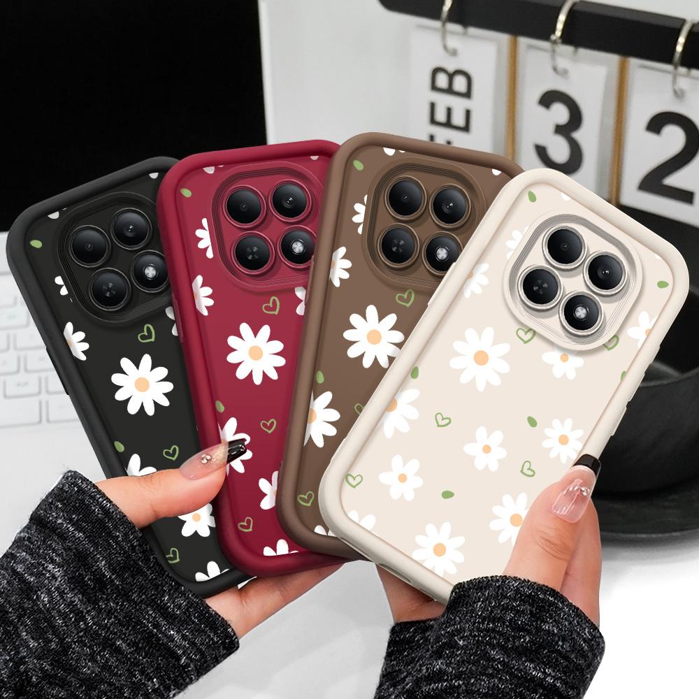 Floating Daisies Phone Case For Xiaomi Redmi Note 15 14 13 12 12S 11 11S 10 Pro Plus 4G 5G Staircase Soft Cover