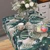 Floral Print Tablecloth Table Decoration Tableware Party Supplies Indoor and Outdoor Tablecloth Reusable/Tablecloth