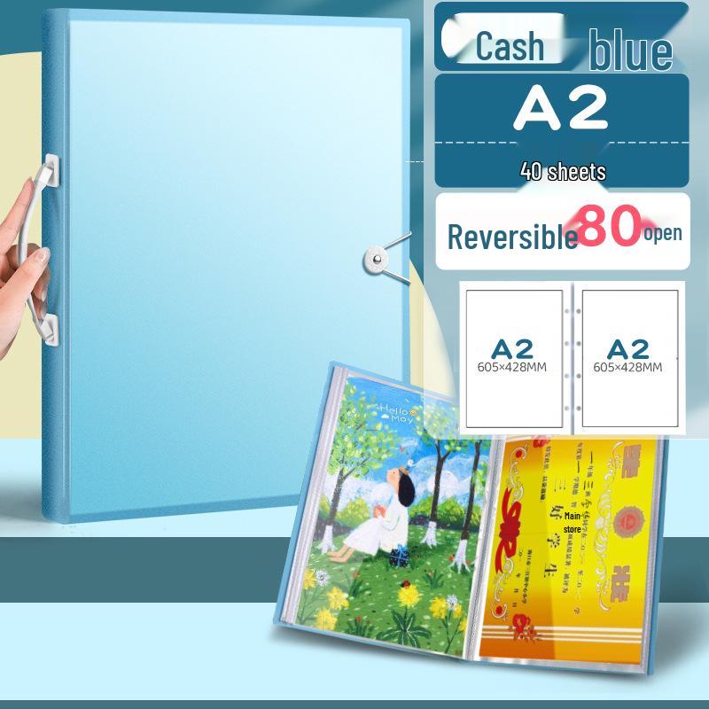 Kunst- und Skizzenkollektion für Kinder: 2 Fotoalben, Aufbewahrung für Zeichnungen, Klammern für Papier/Poster, 3 Malbücher
